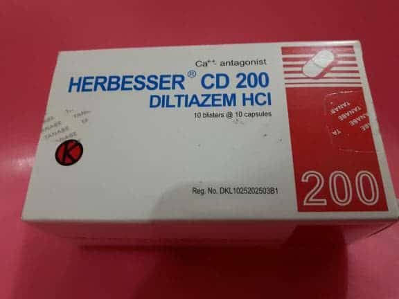 Herbesser CD 100 atau Herbesser CD 200