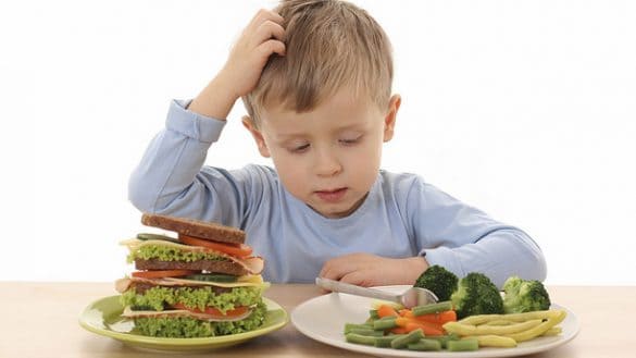Makanan vegetarian untuk anak-anak